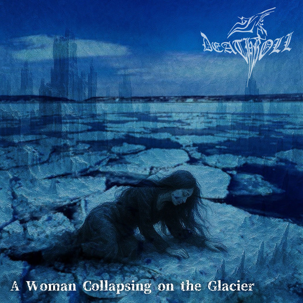 A Woman Collapsing on the Glacier